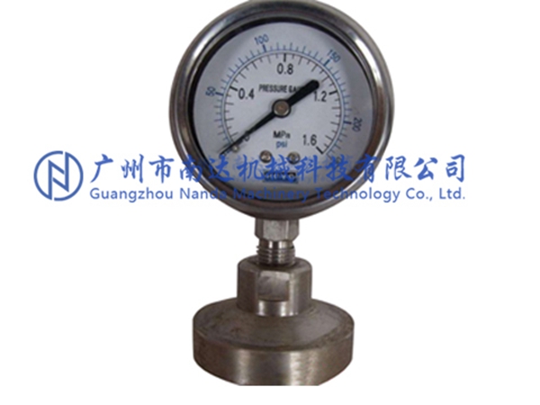 隔膜式壓力表 隔膜式壓力表